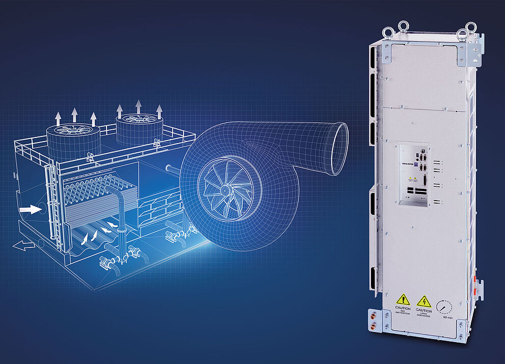 Frequenzumrichter SD4M für Kälte- und Klimatechnik