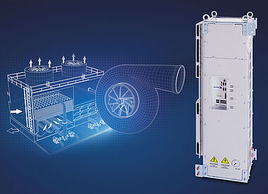 Frequenzumrichter SD4M für Kälte- und Klimatechnik